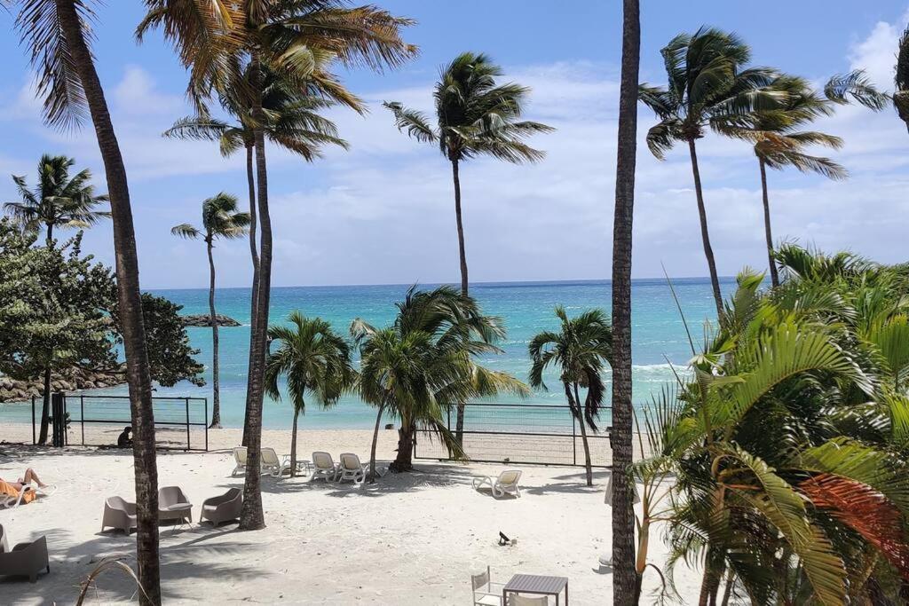 Parfum Des Iles - Vue Mer, Plage A 30M Et Piscine En Option Le Gosier  Extérieur photo